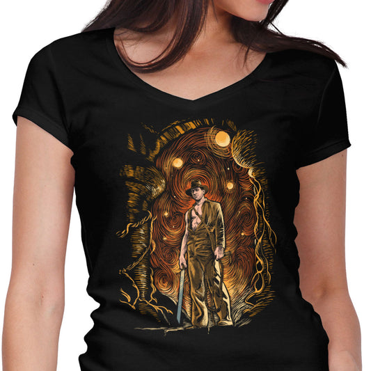 Starry Indy - Women's V-Neck