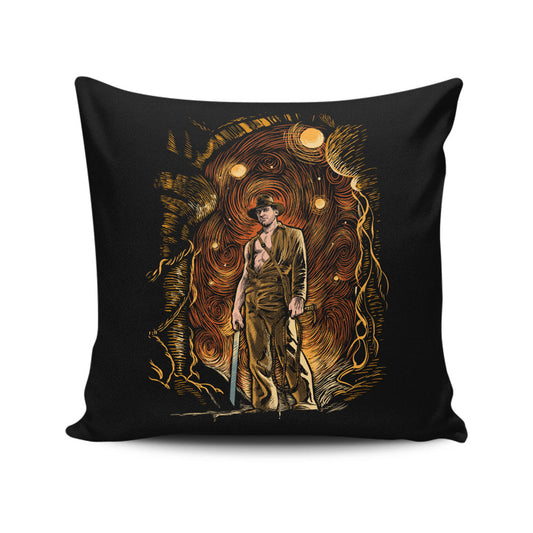 Starry Indy - Throw Pillow