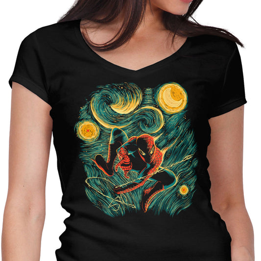 Starry Parker - Women's V-Neck