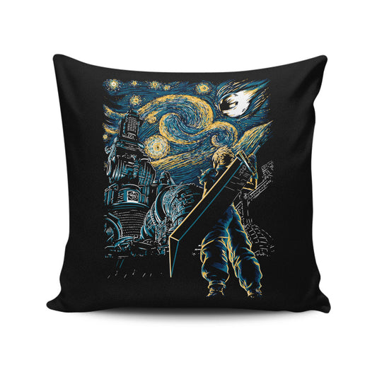 Starry Remake - Throw Pillow