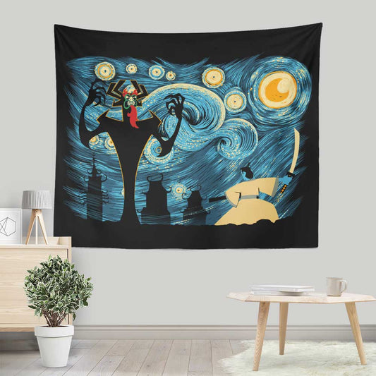 Starry Samurai - Wall Tapestry