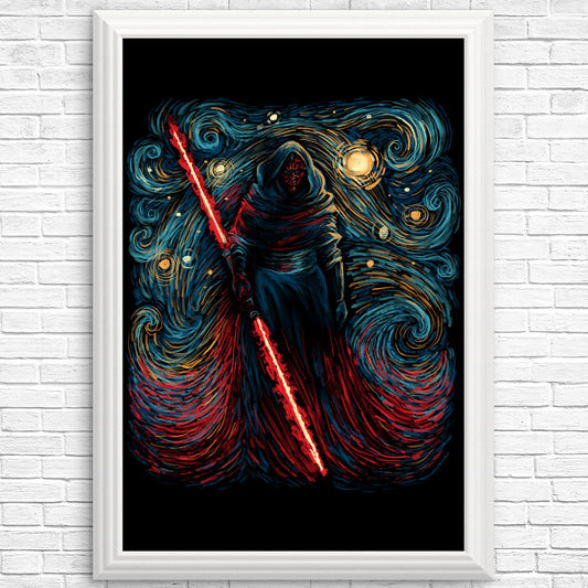 Starry Shadow Lord - Posters & Prints