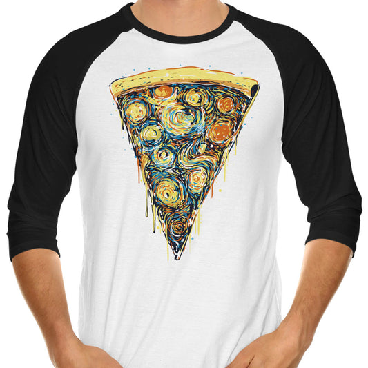 Starry Slice - 3/4 Sleeve Raglan T-Shirt