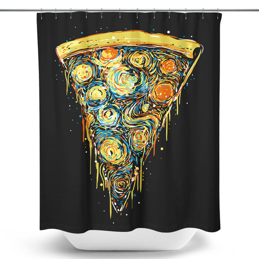Starry Slice - Shower Curtain