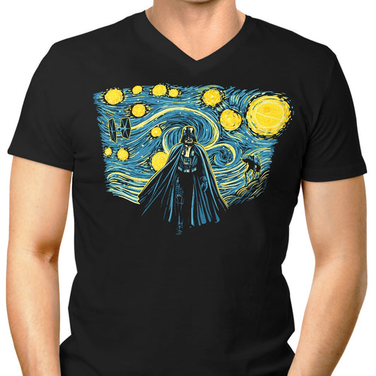 Starry Vader - Men's V-Neck
