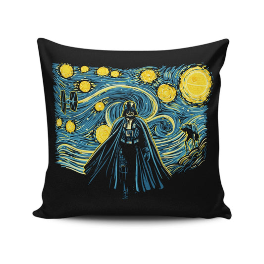 Starry Vader - Throw Pillow