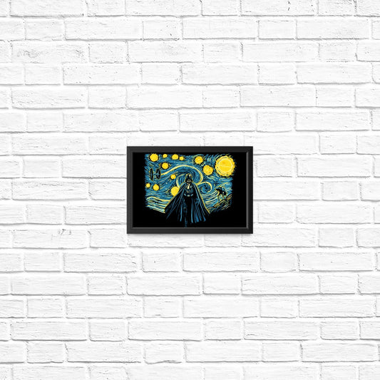 Starry Vader - Posters & Prints