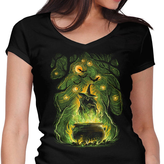 Starry Witch - Women's V-Neck