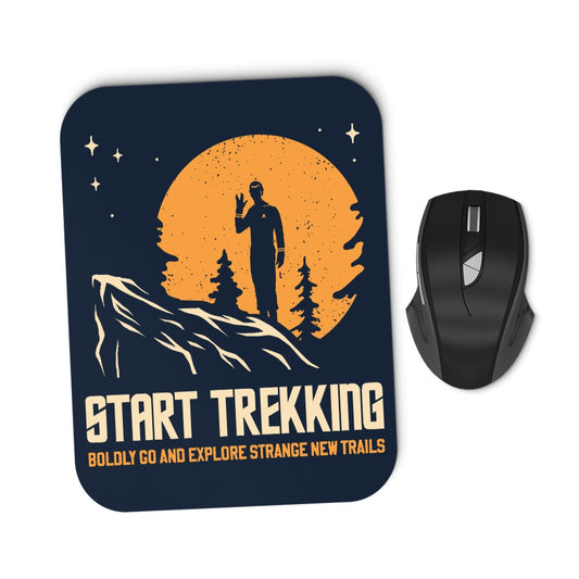 Start Trekking - Mousepad