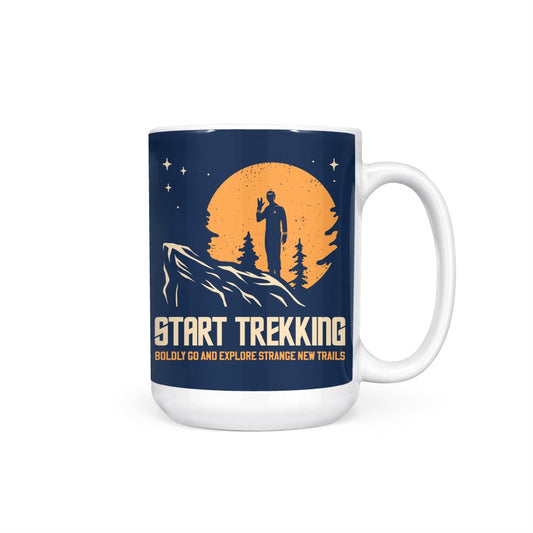 Start Trekking - Mug
