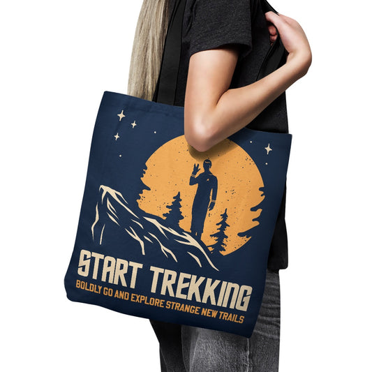 Start Trekking - Tote Bag