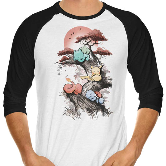 Starters Under the Sun - 3/4 Sleeve Raglan T-Shirt