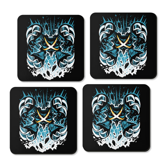 Steel Magnetic Force - Coasters