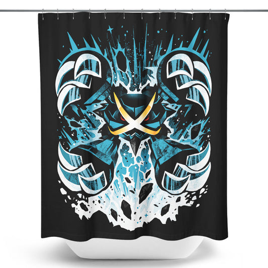 Steel Magnetic Force - Shower Curtain