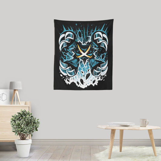 Steel Magnetic Force - Wall Tapestry