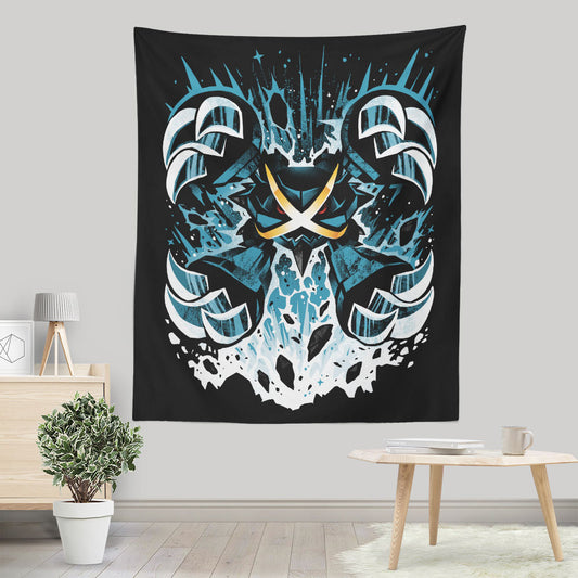 Steel Magnetic Force - Wall Tapestry