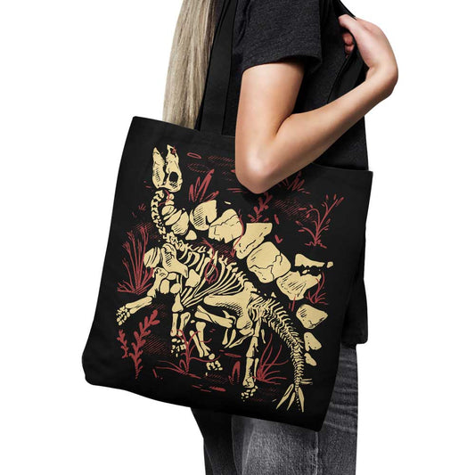 Stegosaurus Fossils - Tote Bag