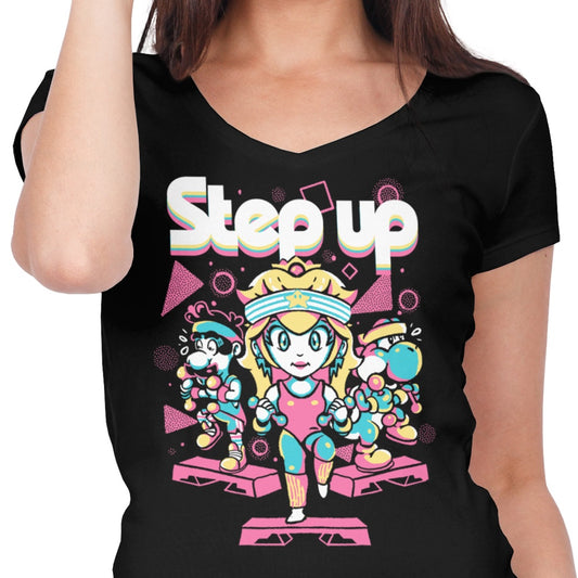Step Up - Women's V-Neck