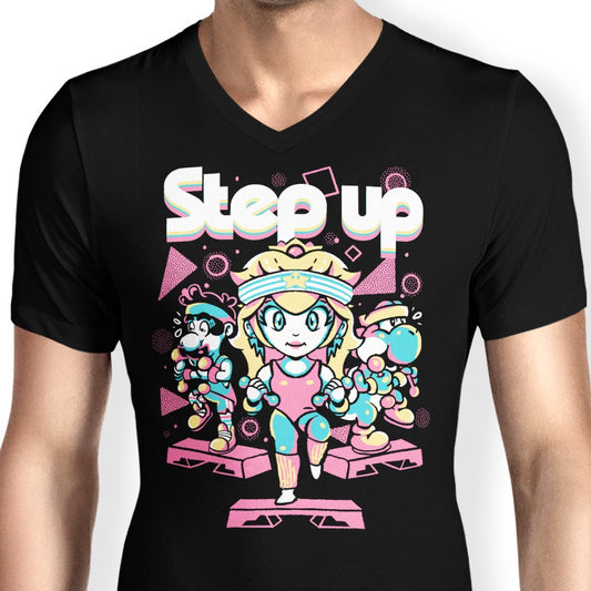 Step Up - Men's V-Neck