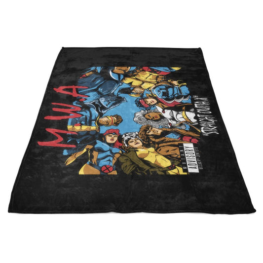 Straight Outta X - Fleece Blanket