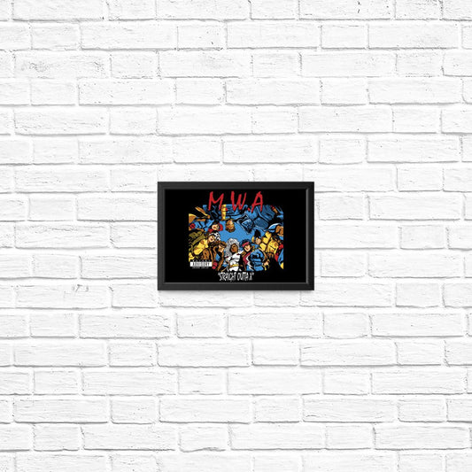 Straight Outta X - Posters & Prints
