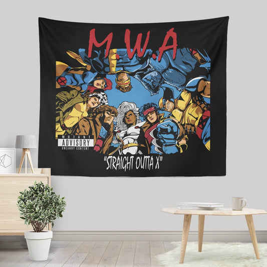 Straight Outta X - Wall Tapestry