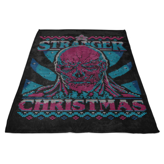 Strange Ugly Christmas - Fleece Blanket