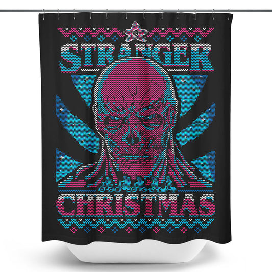 Strange Ugly Christmas - Shower Curtain
