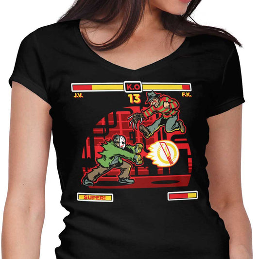 Street Frighter - Women's V-Neck