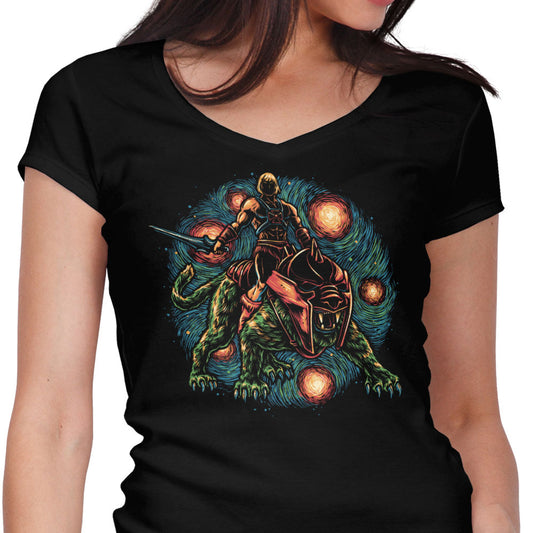 Strength and Courage - Women's V-Neck