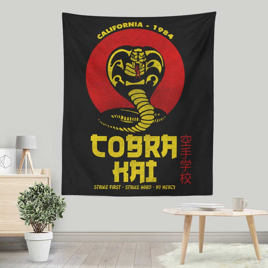 Strike First - Wall Tapestry