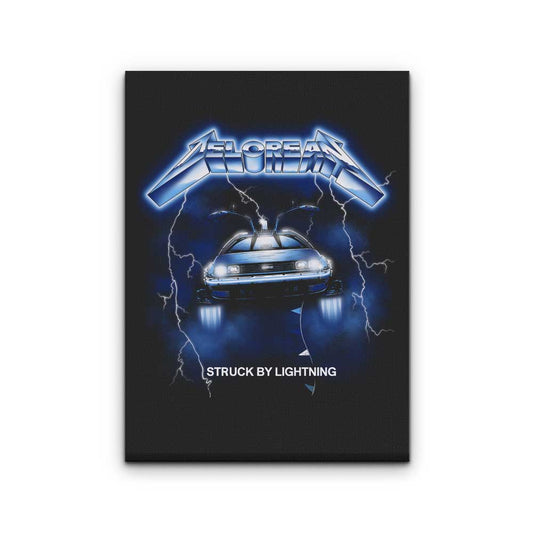 Struck by Lightning - Canvas Print