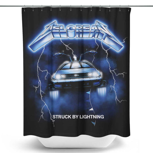 Struck by Lightning - Shower Curtain