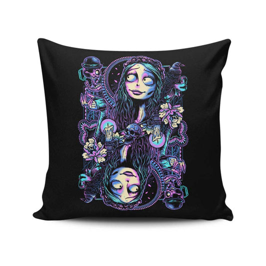 Suit of Corpses - Throw Pillow