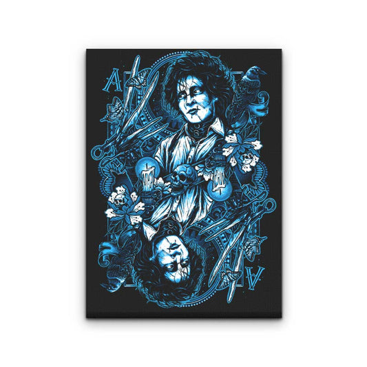 Suit of Scissors - Canvas Print