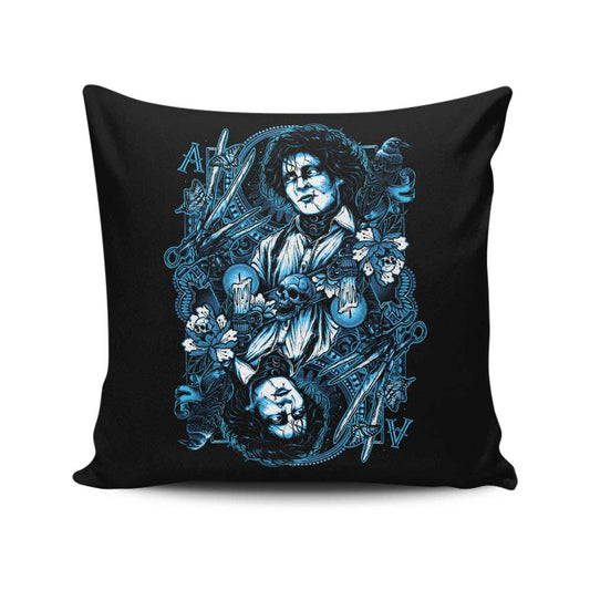 Suit of Scissors - Throw Pillow