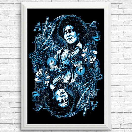 Suit of Scissors - Posters & Prints