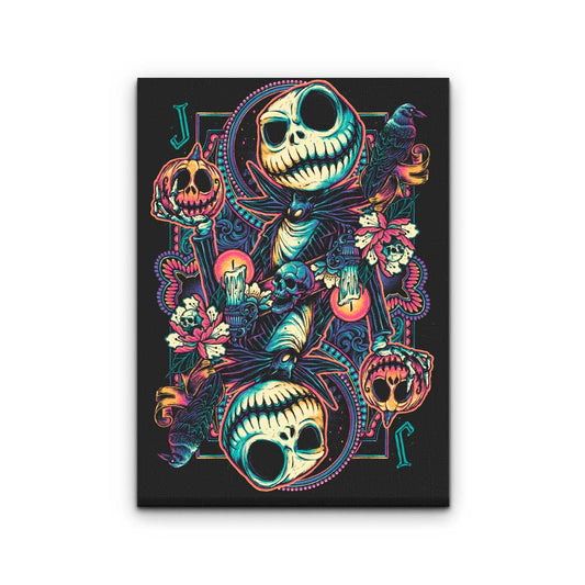 Suit of Skeletons - Canvas Print