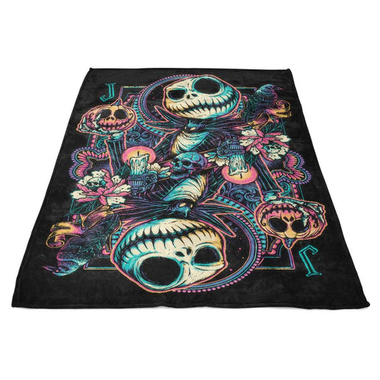 Suit of Skeletons - Fleece Blanket