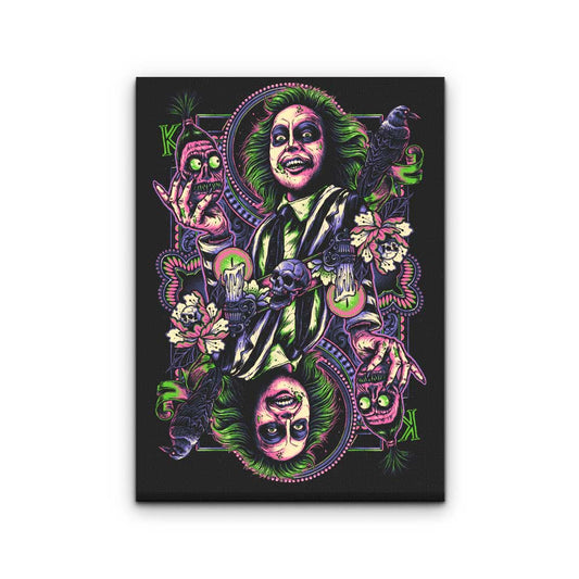 Suit of Trickery - Canvas Print