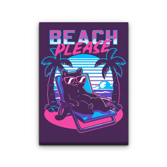 Summer Cat - Canvas Print