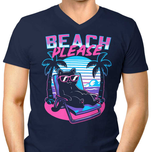 Summer Cat - Men's V-Neck