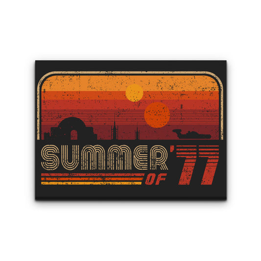 Summer of '77 - Canvas Print
