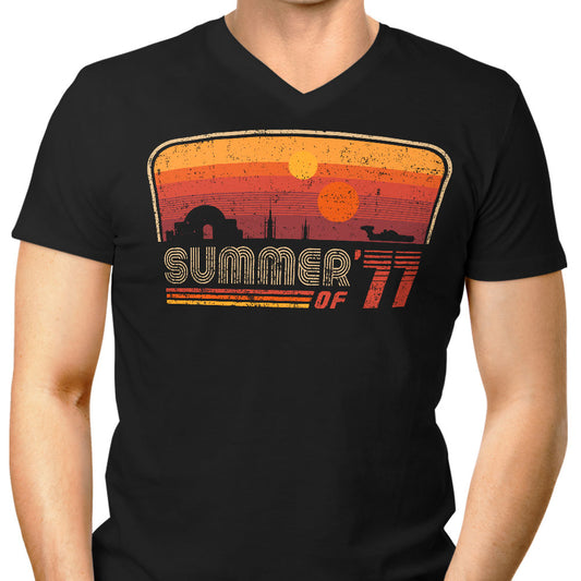 Summer of '77 - Men's V-Neck