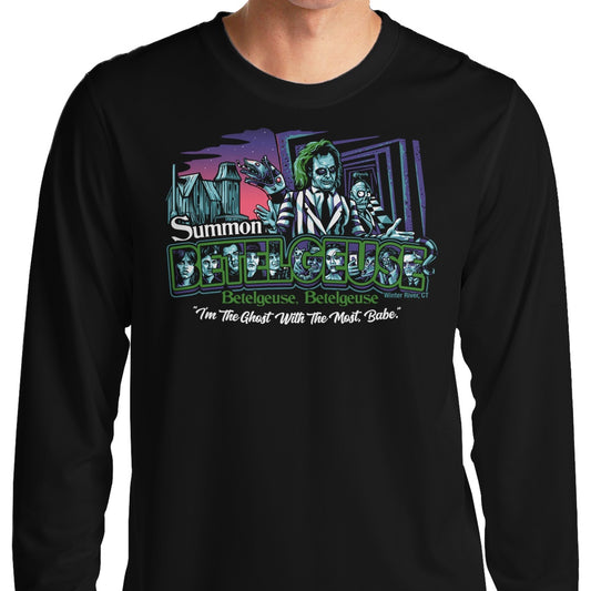 Summoning in Winter River - Long Sleeve T-Shirt