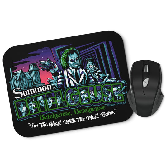 Summoning in Winter River - Mousepad