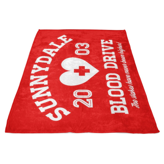Sunnydale Blood Drive - Fleece Blanket