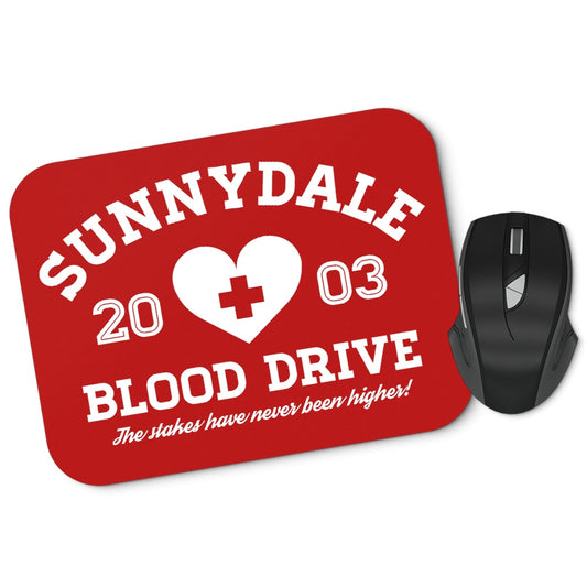 Sunnydale Blood Drive - Mousepad