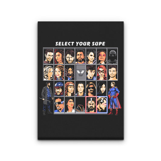 Supe Kombat - Canvas Print