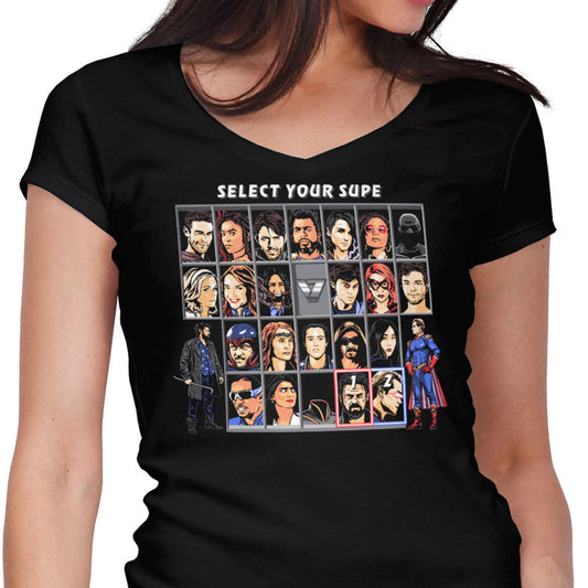 Supe Kombat - Women's V-Neck